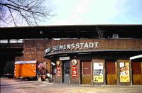 S-Bahnhof Siemensstadt, Datum: 05.04.1985, ArchivNr. 43.46